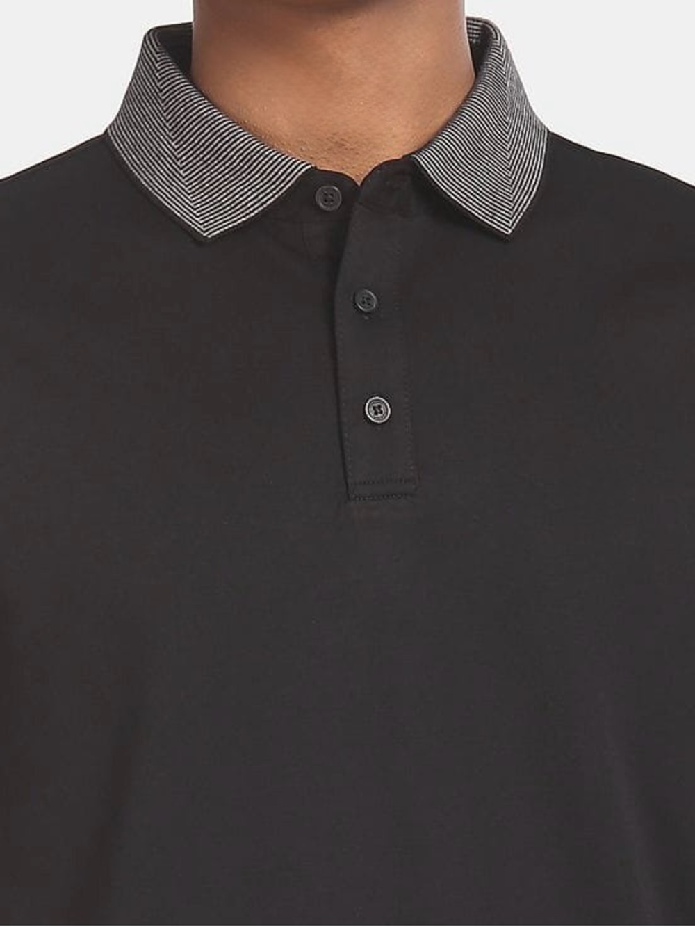 EXPRESS Men’s Luxe Pique Polo – Short Sleeve Piped Collar, Soft Cotton Blend